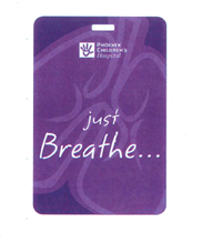 "Just Breathe" badge
