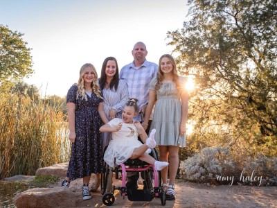 Family of 5 portrait